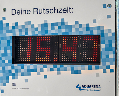 AQUARENA GmbH - Rutschzeitanzeige