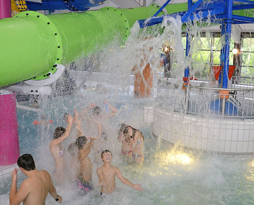 AquaFun – der Wasserspielpark für junge Familien