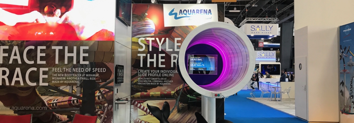 Messestand AQUARENA auf der IAAPA Expo Europe 2019