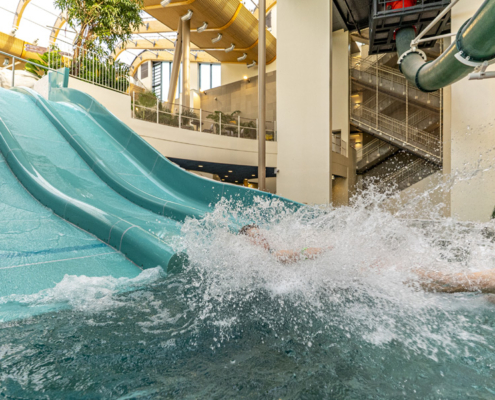 Center Parcs Nordborg AquaWide Breitrutschbahn AQUARENA